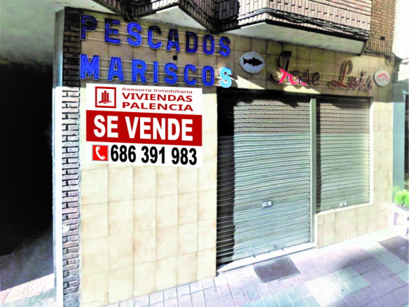 Local en venta en calle Valverde – Zona Centro – Palencia